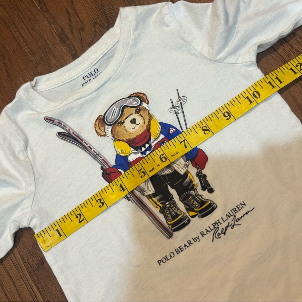 Polo Ralph Lauren Polo Bear Long Sleeve Tee Toddler 3T - Picture 9 of 9